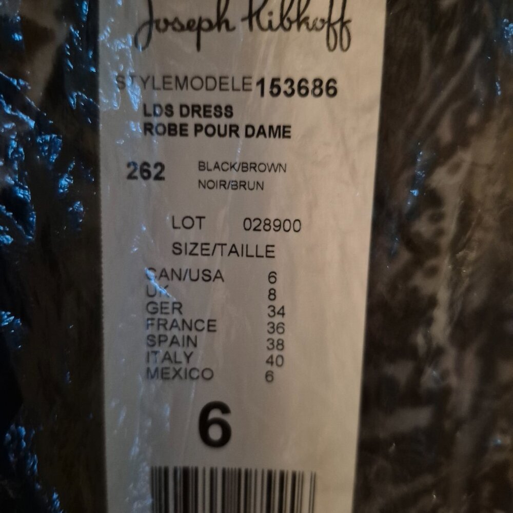 Joseph Ribkoff Leopard Print Dress - Picture 3 of 3